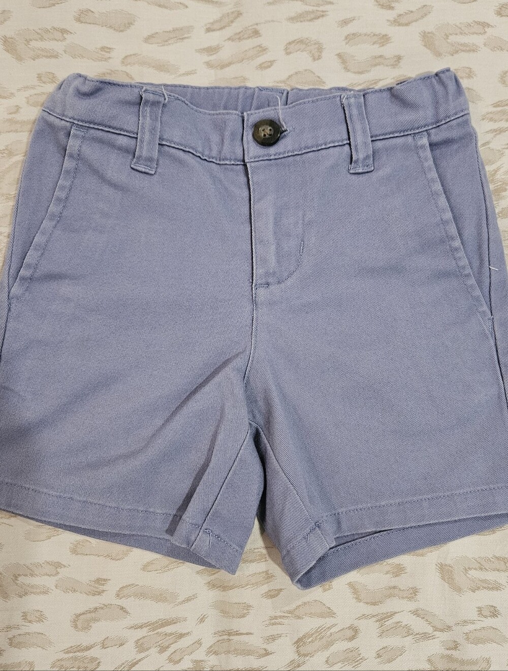 JANIE + JACK Light Blue Chino Shorts Sz 2
